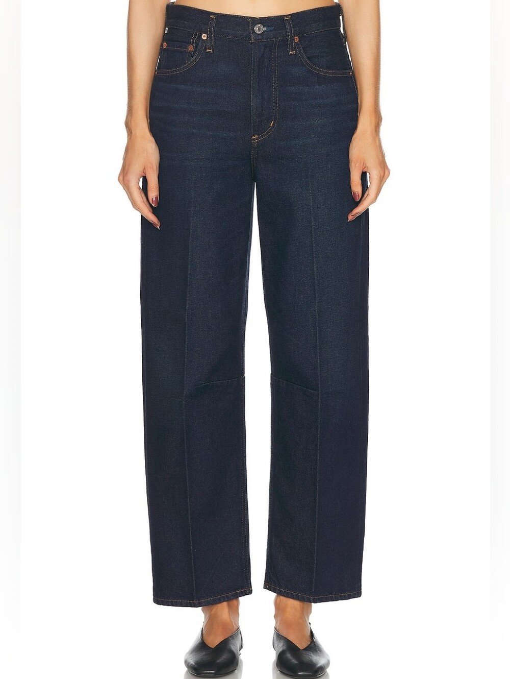 Citizens Of Humanity Miro Relaxed Wide Leg High Waisted Jean Size 30
